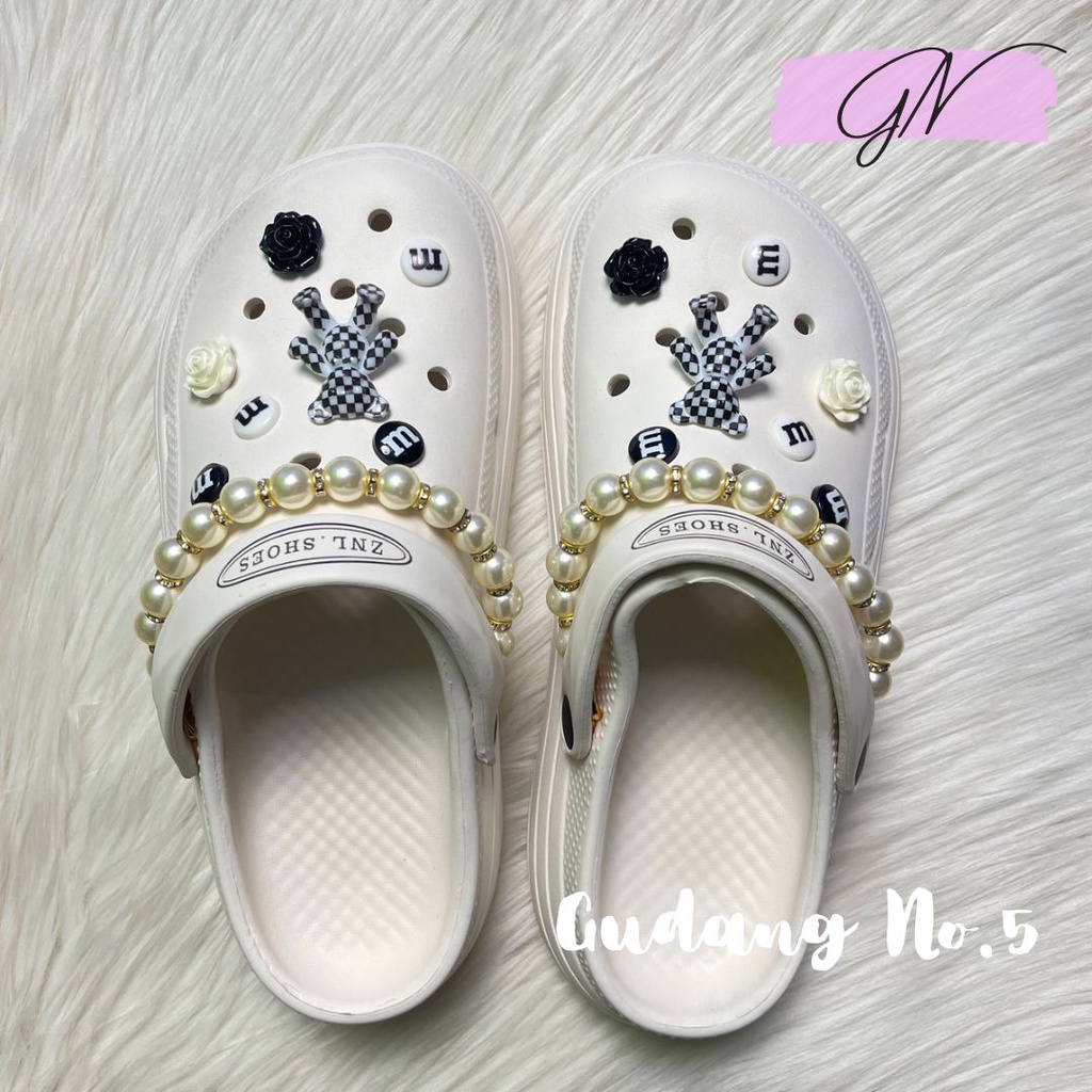 GN-8196 Sandal Baim Wanita Impor Sandal Fuji Bahan EVA Rubber Anti Slip