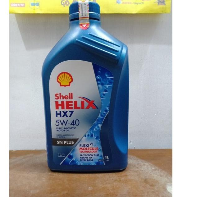 OLI SHELL HELIX HX7 PLUS 5W-40 1L - OLI SHELL HELIX HX7 5W-40 1LITER