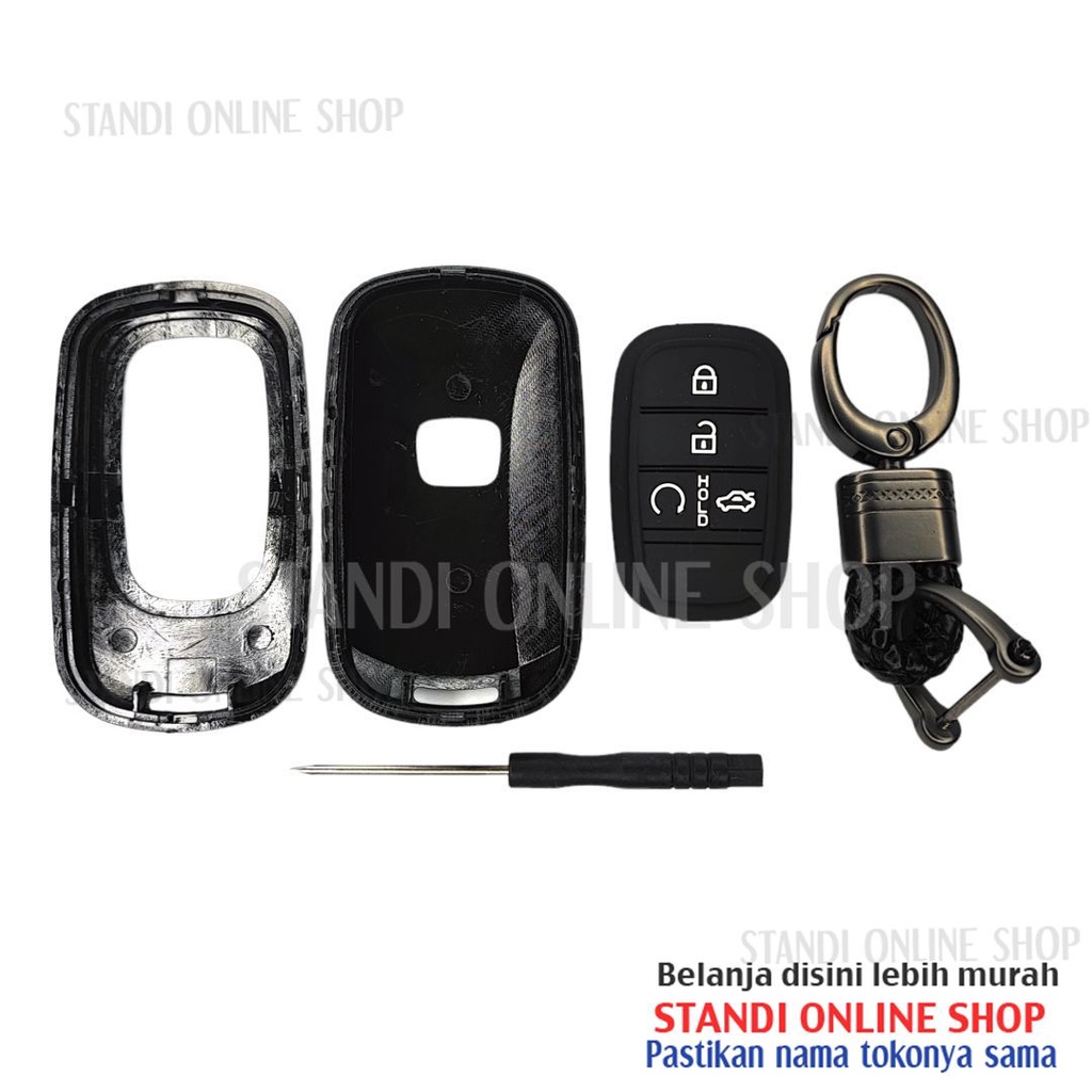 Cover Smartkey Sarung Kunci Carbon Smartkey All New Honda HRV HR-V SE