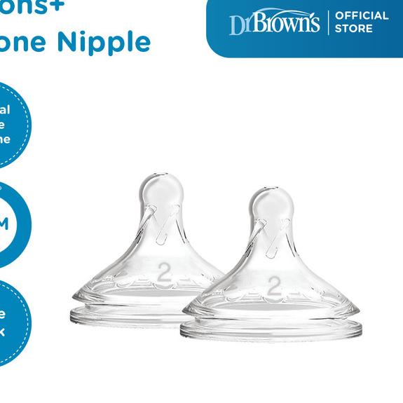 Dr. Brown'S Level 2 Silicone Wide