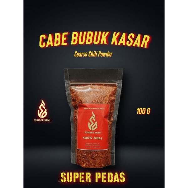 

CABE BUBUK KASAR ASLI [100 g] - BUMBU DAPUR / BUMBU MASAK [100 g]