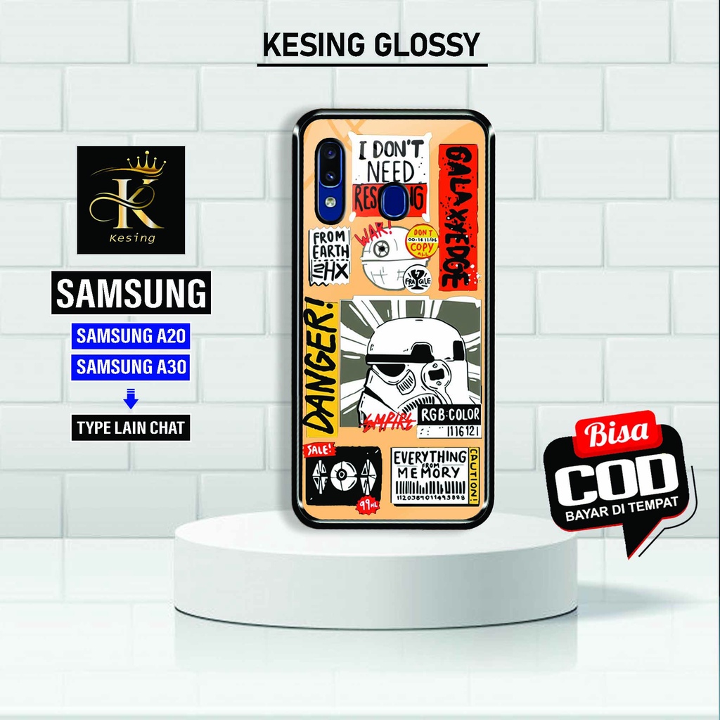 Case Samsung A20 / A30 - Case Samsung A20 - Case Samsung A30 - Kesing Hp Samsung - [ STARWARS ] - Ca