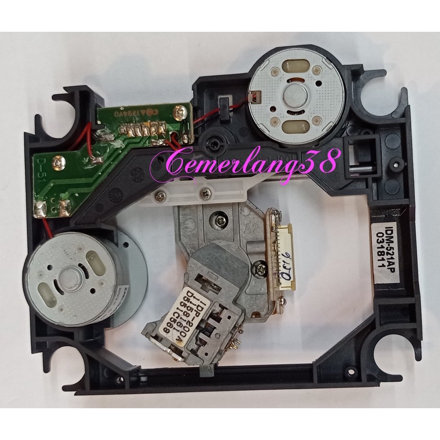 DVD laser kepala IDP-200A/ plastik dengan mekanisme optical pickup