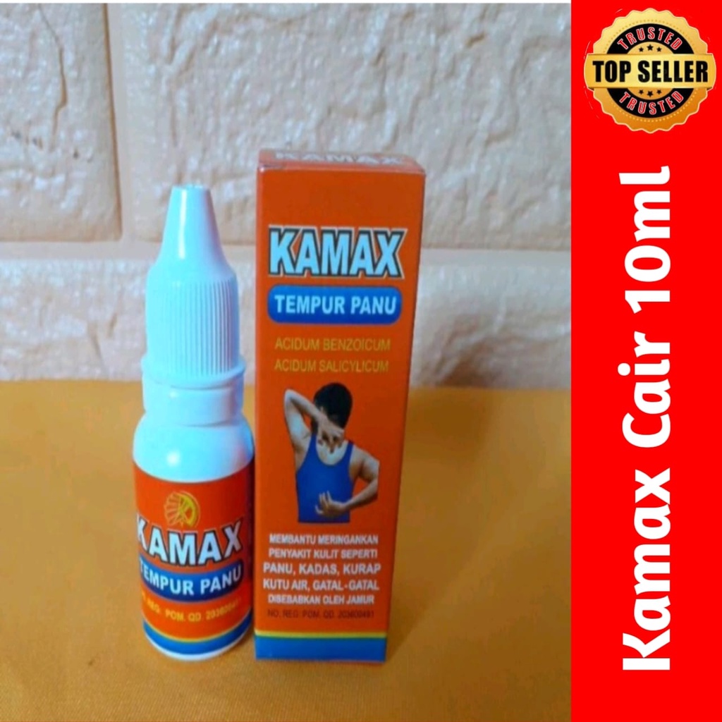 Kamax (Obat Panu,Kadas,Kurap Kutu Air Cair) 10ml
