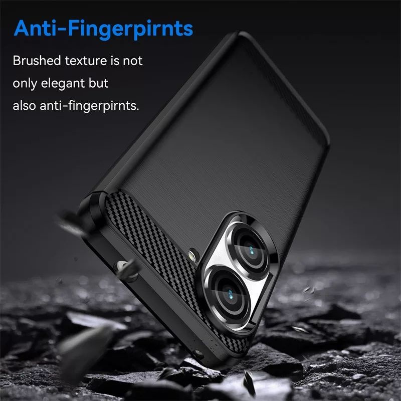 Case Asus Zenfone 9 Softcase Carbon Fiber Rugged