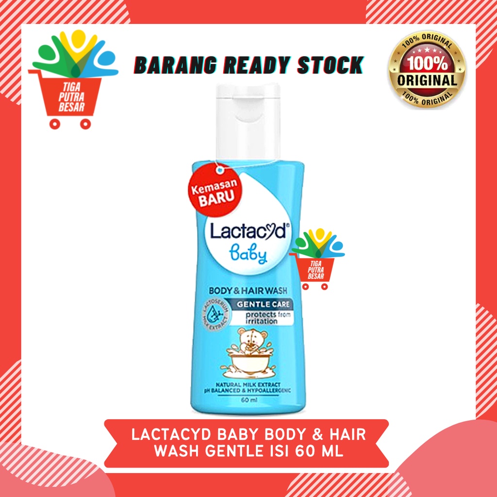 LACTACYD BABY / SABUN BAYI PEMBERSIH KULIT DAN BAKTERI ISI 60 ML