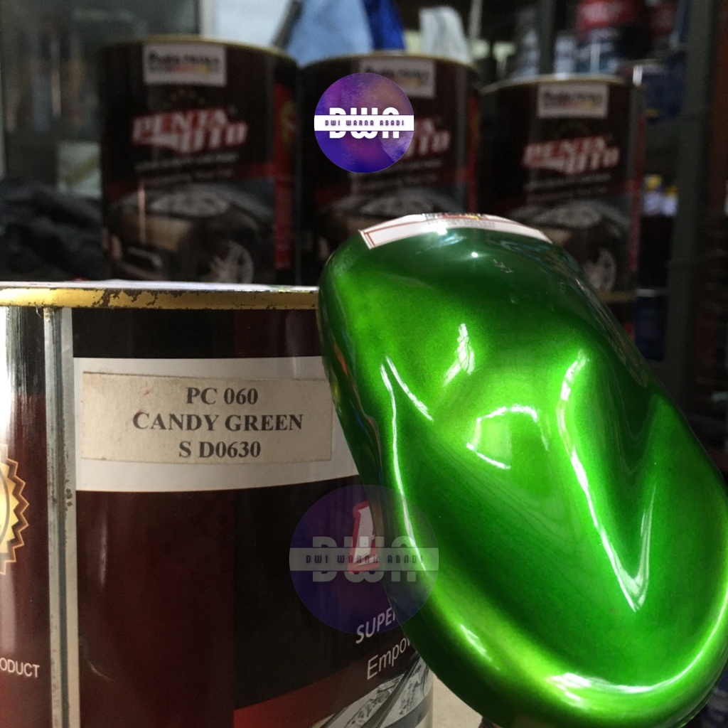 Cat Candytone Candy Green PC 060 PU Penta Oto Candy Tone Hijau 1Kg Repack