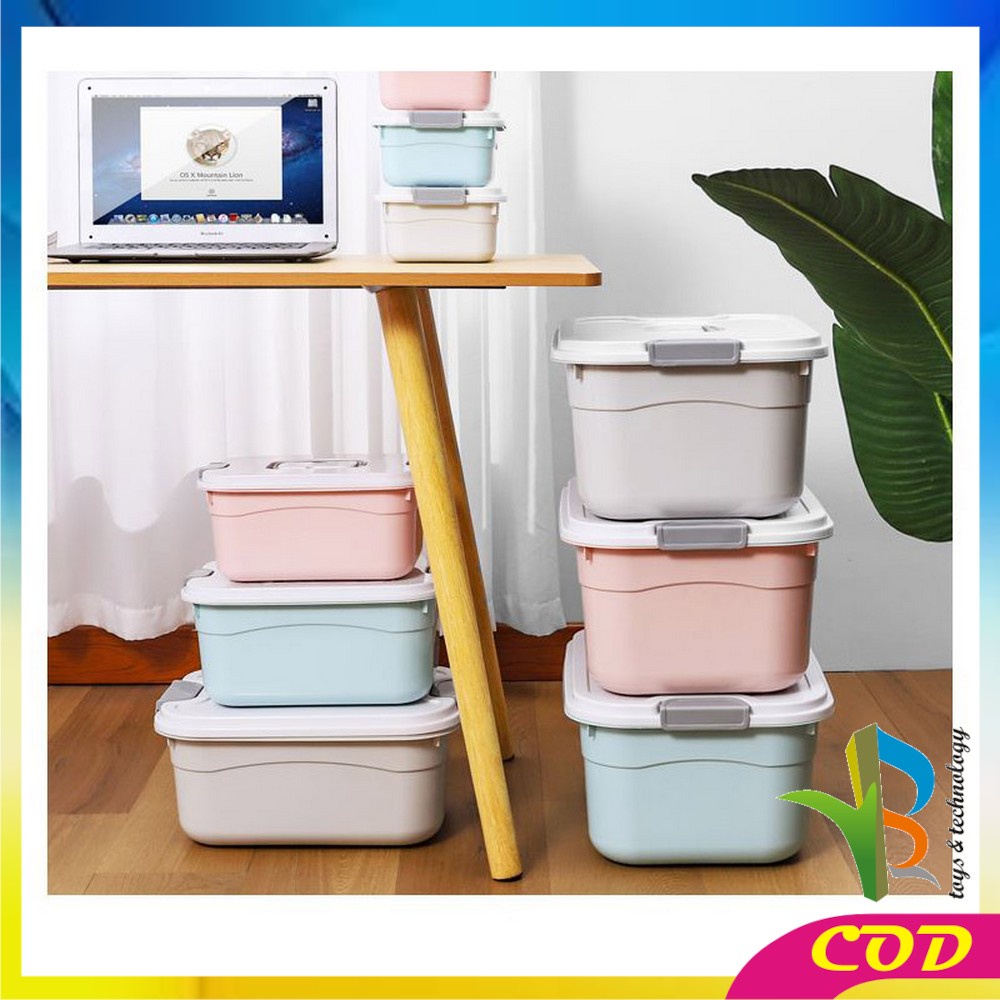 RB-C272 Container Box 3IN1 Storage Organizer Box / Tempat Penyimpanan Multifungsi Kontainer Plastik / Wadah Plastik Kotak Penyimpanan