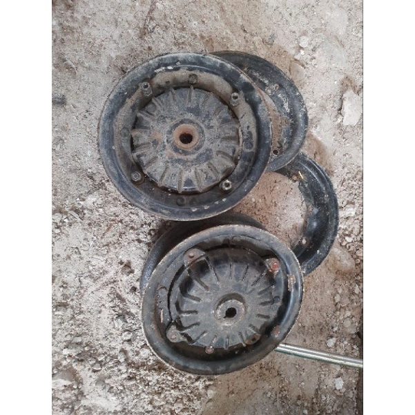 Tromol dan Velg Vespa Super Ring 8 bonus Velg ban Serep