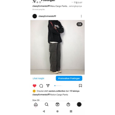 Cargo pants notton