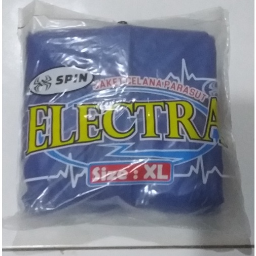 JAS HUJAN JAKET CELANA ELECTRA NYLON XXL