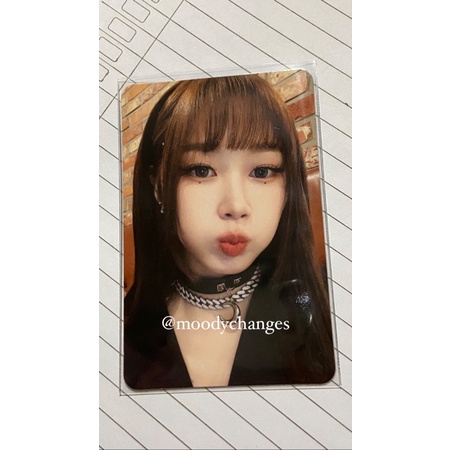 Official Photocard Giselle girls album "Kwangya"