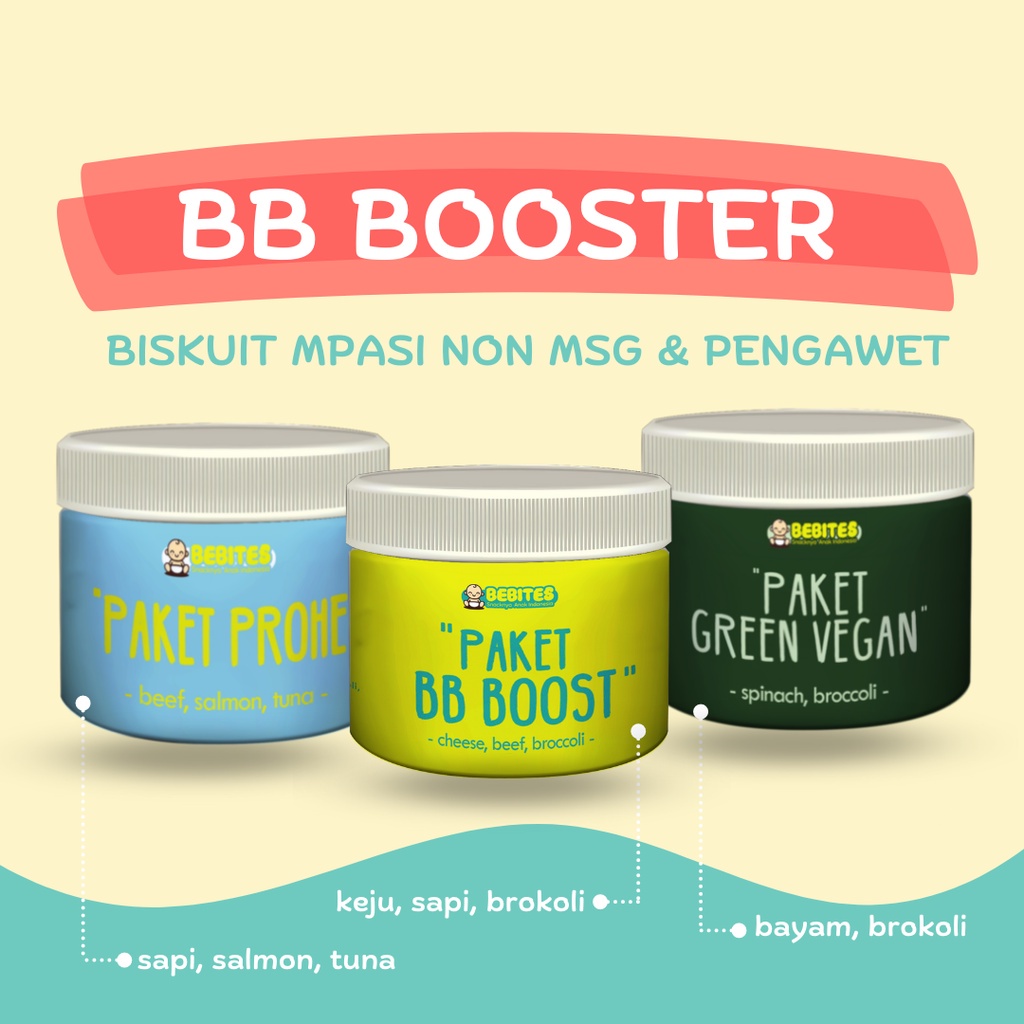 BEBITES CEMILAN BAYI ANAK 6 BULAN 8 BULAN 1 TAHUN SEHAT ORGANIK MPASI BB BOOSTER 66869469