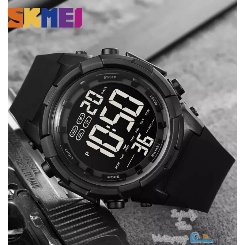 Skmei 1845 Jam Tangan Pria Digital Sport Watch Anti Air