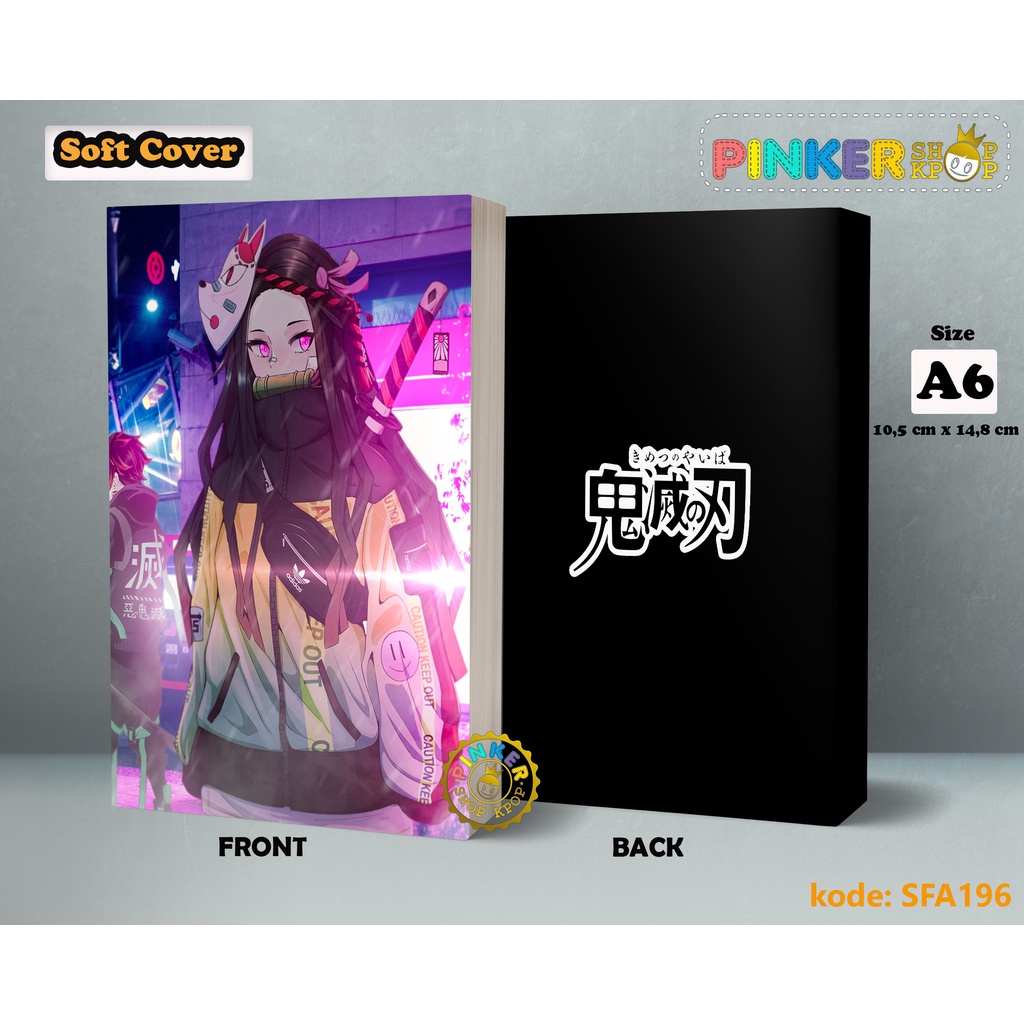 

(SFA196) Pocket Note Anime DEMON SLAYER Softcover