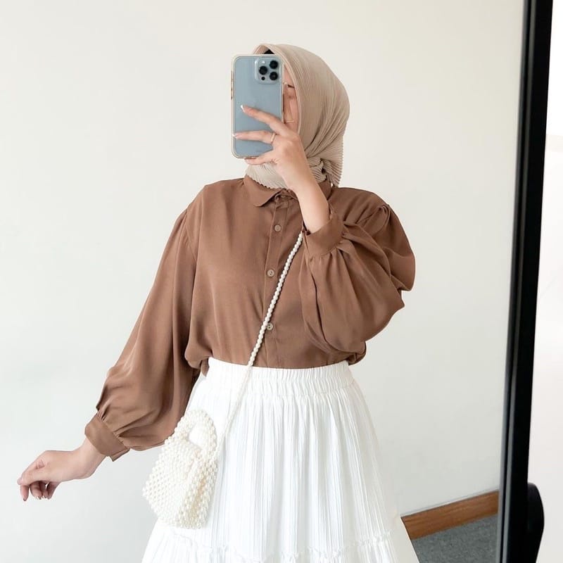 ELZE BLOUSE BASIC SHAKILA
