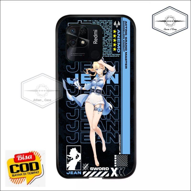Athan Case [Redmi] Fashion Animasi Aesthetic [GenshinImpact] Unik Keren series 005