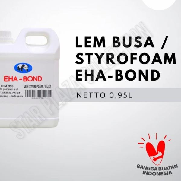 

LEM STYROFOAM CAIR GABUS / BUSA / SERBAGUNA EHA BOND 1LITER (1 LITER)