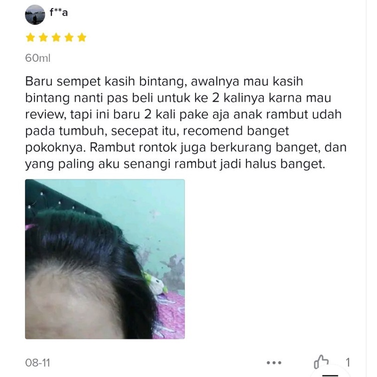 Minyak Kemiri Penyubur Rambut Pure
