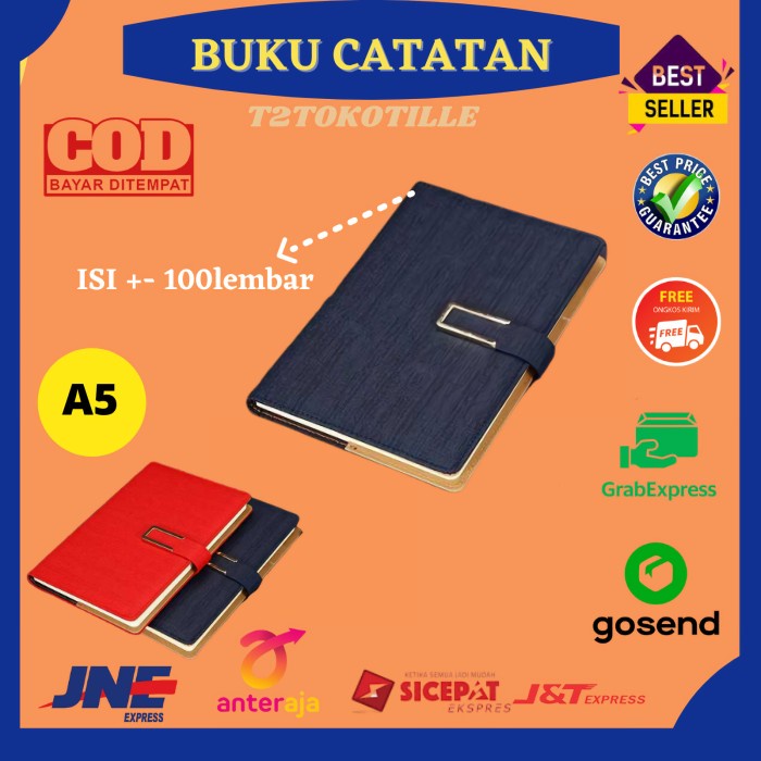 

Jurnal Buku Binder Catatan Agenda Kerja Harian A5 Buku Jurnal Diary Notebook