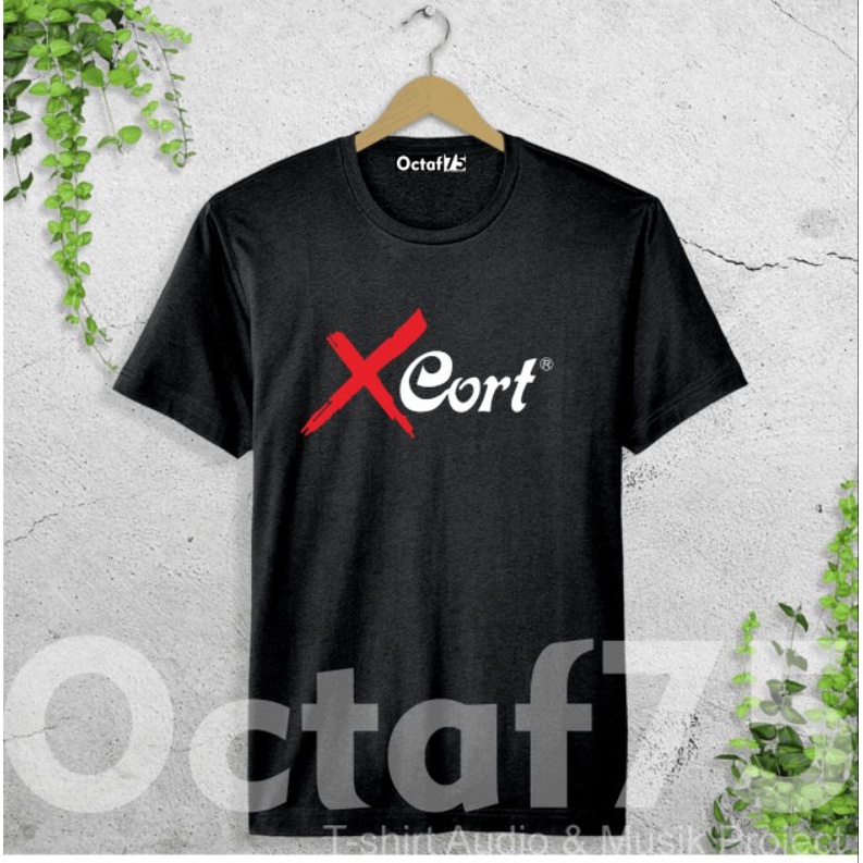 kaos/baju musik Xcort/baju gitaris