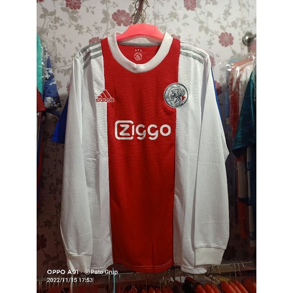 JERSEY AJAX HOME 2021/22 LENGAN PANJANG