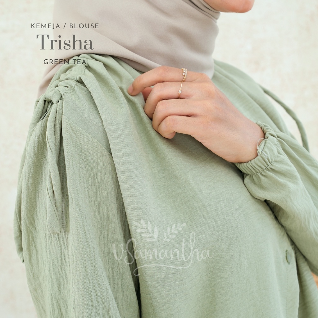 Blouse / Atasan Wanita / Kemeja Crinkle Airflow Trisha