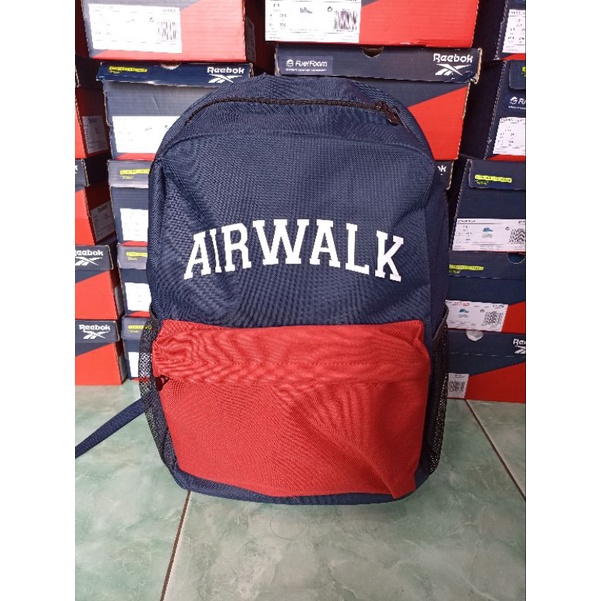 AIRWALK Tas Ransel Original Navy Red
