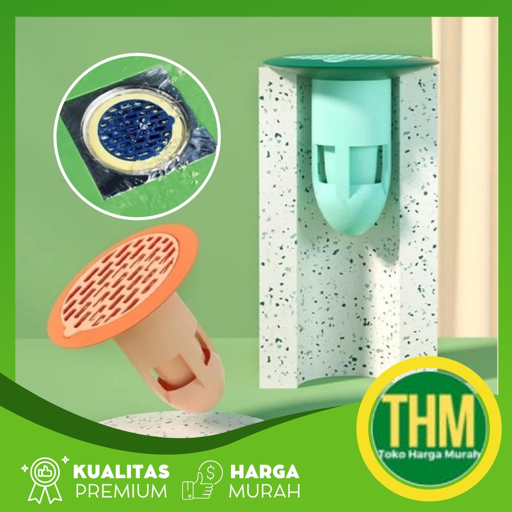 Saringan Penutup Saluran Lubang Air Lantai Toilet Kamar Mandi Anti Bau original Sumbat Mampet Avur K