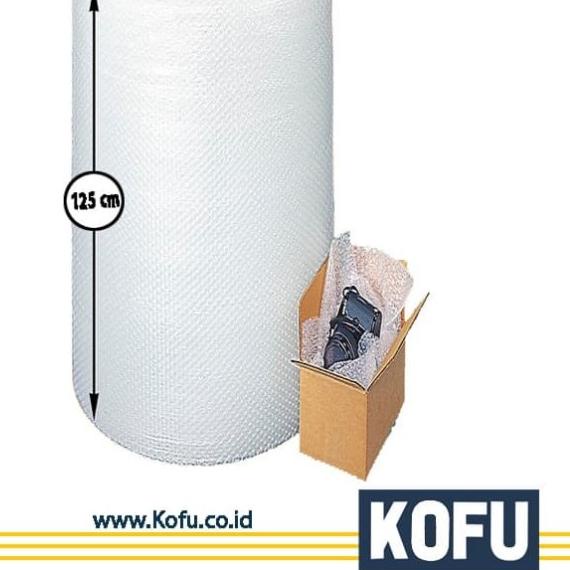 

Bubble wrap Roll Murah 1,25 m x 52 m - Putih