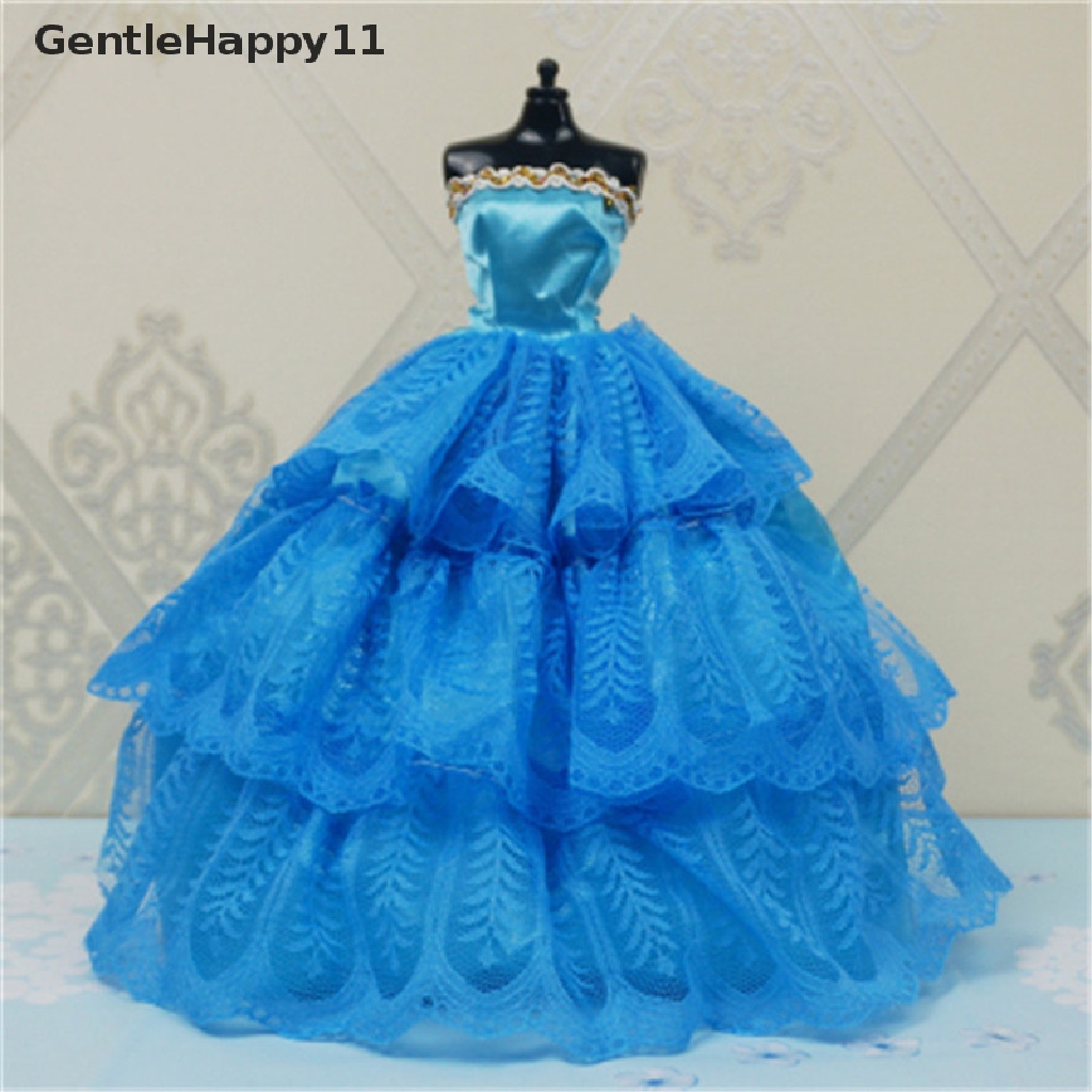 Gentlehappy Handmade Princess Wedding Party Dress Pakaian Gaun Untuk Boneka Hadiah id