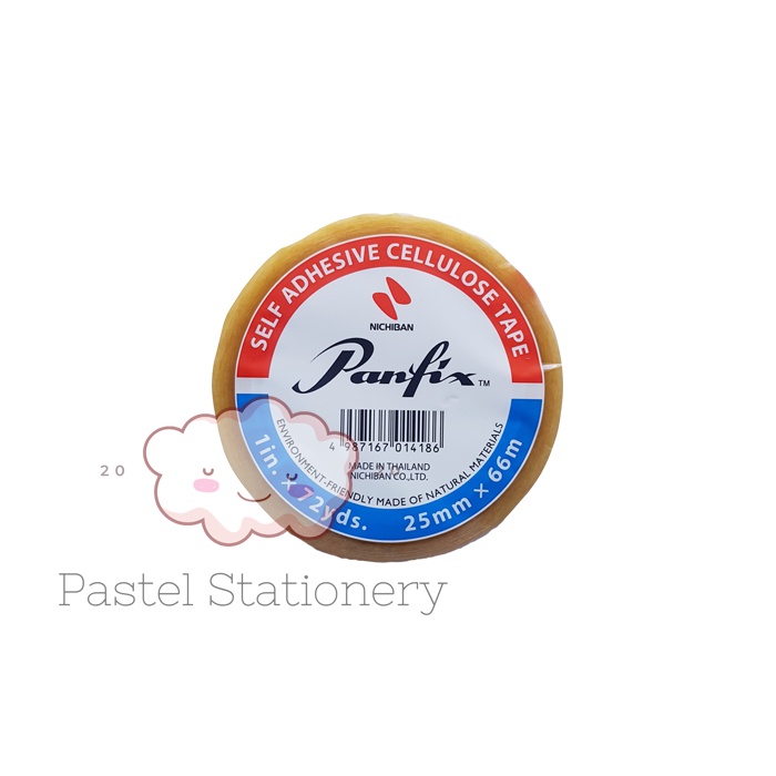 

Panfix Solasi Selotip Bening 24mm - Isolasi Solatip Panfix 1 Inch x 72 Yard