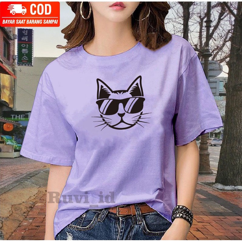 Ruvi_id-KAOS DISTRO / BELI 3 GRATIS HEADSET EXTRA BAS / KAOS KUCING KEREN / KAOS WANITA / KAOS PRIA / KAOS OBLONG / BLUS / T-SHIRT / KAOS WANITA KOREAN STYLE / ATASAN WANITA DEWASA / ATASAN REMAJA / KAOS OVERSIZE / KAOS IMPORT / KAOS MURAH