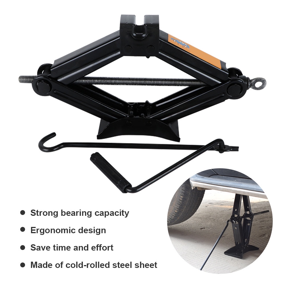 1/1.5/2TON Dongkrak Jembatan Mobil Manual/DONGKRAK JEMBATAN /CAR SCISSORS JACK /dongkrak mobil murah/dongkrak mobil Car Scissors Jack