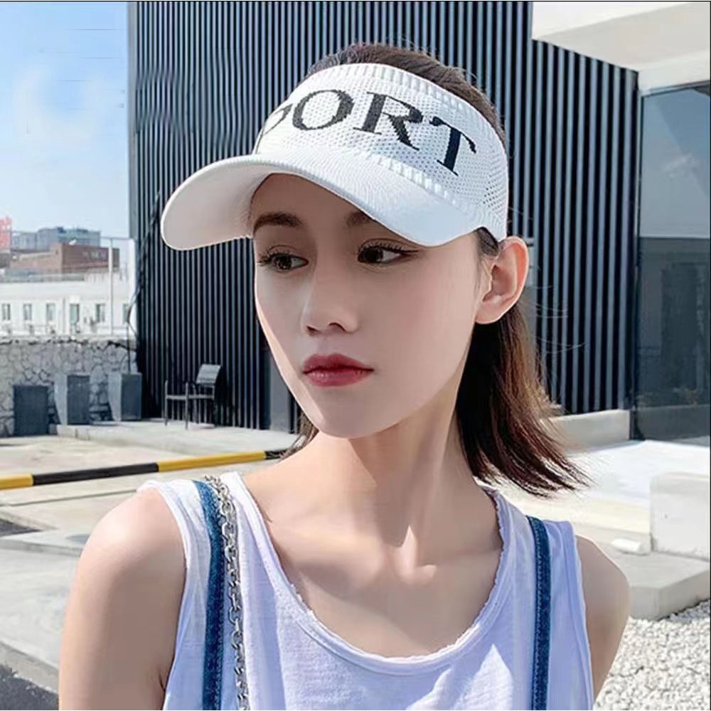 cod☜☞ready Topi Baseball Pelindung Matahari dengan Bahan Rajut dan Bergaya Korea untuk Musim Panas Topi Fashion lagilaku