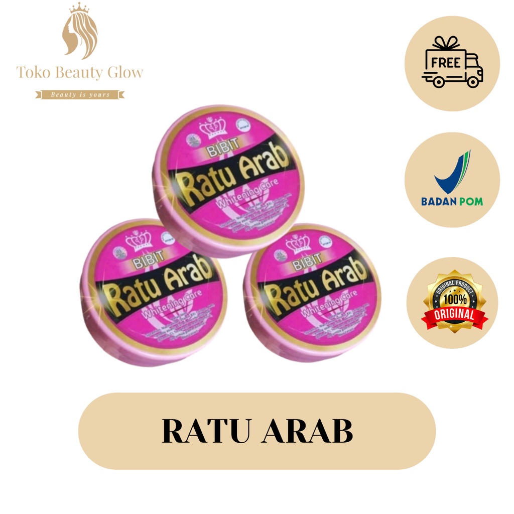 BIBIT RATU ARAB ORIGINAL BPOM ORI BODY LOTION HB RATU ARAB ORI BPOM 100% PEMUTIH
