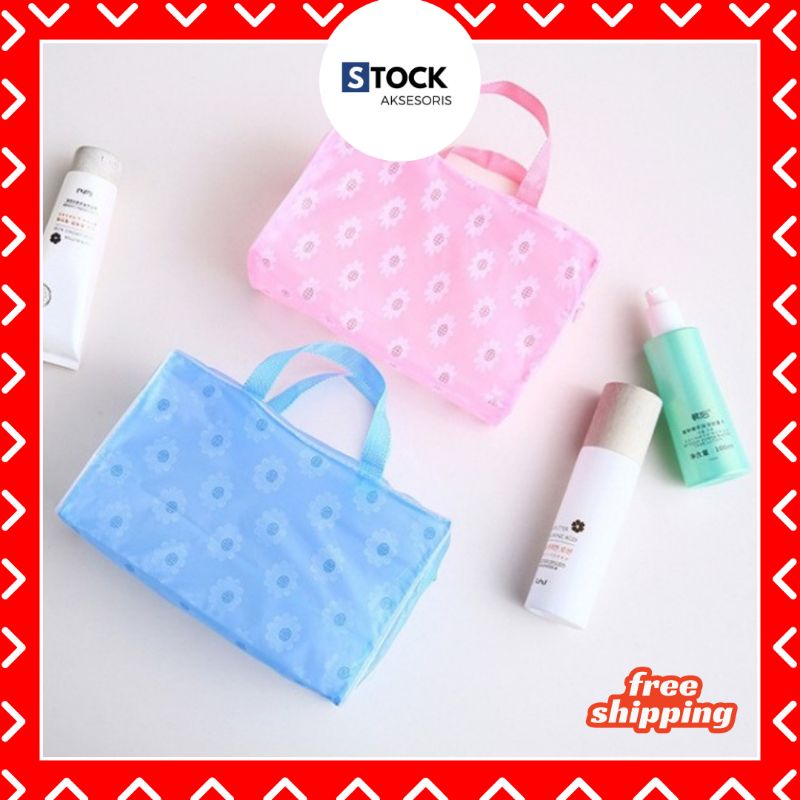Pouch Tas Kosmetik Make-up Anti Air / Tas Mandi