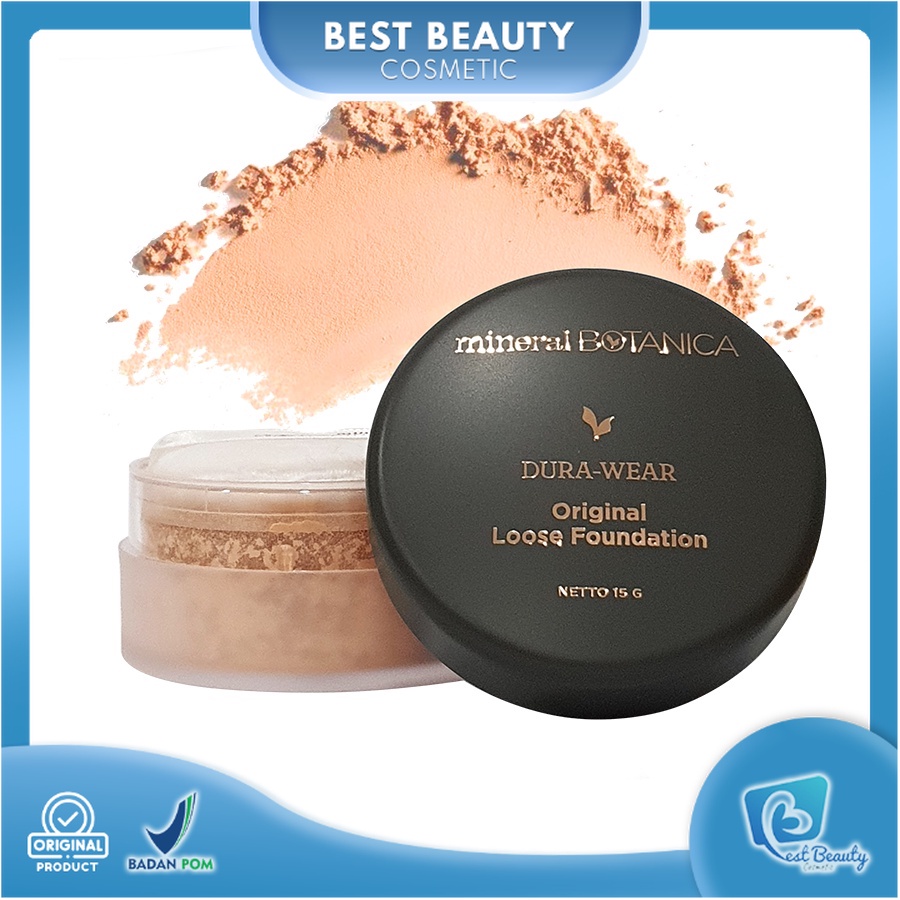 ★ BB ★  Mineral Botanica Dura Wear Original Loose Foundation 15gr - Bedak Tabur - Loose Powder