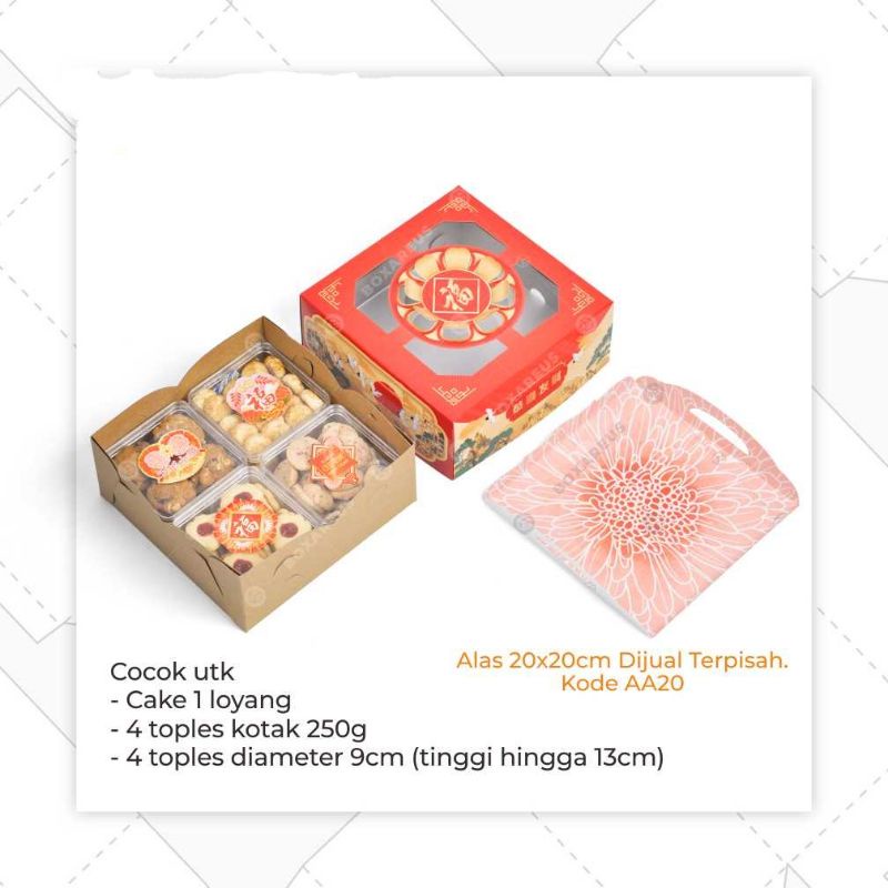 BOX DUS KEMASAN IMLEK CNY - TINGGI ADJUSTABLE