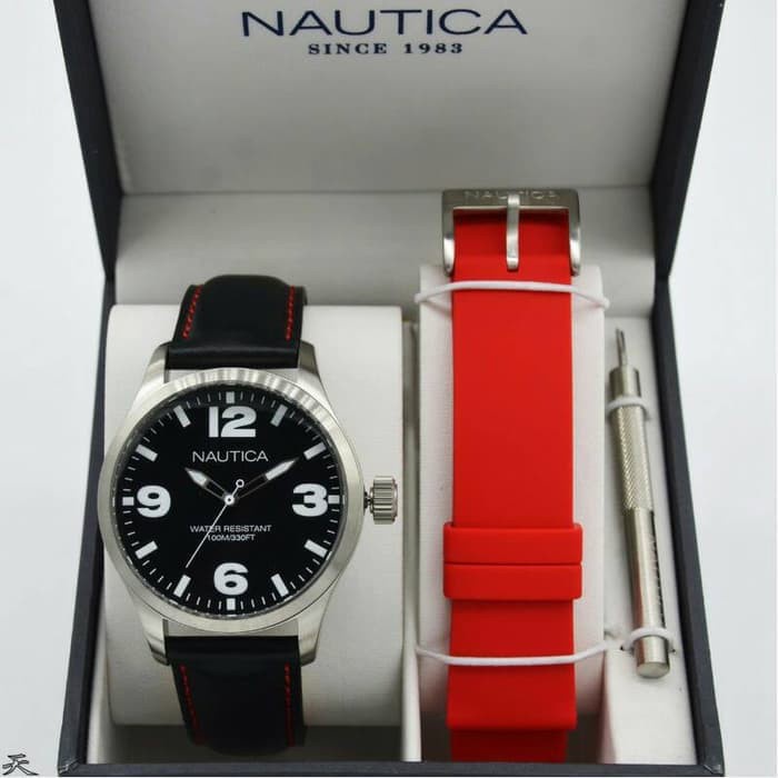 Jam Tangan Pria NAUTICA NAI13538G Original