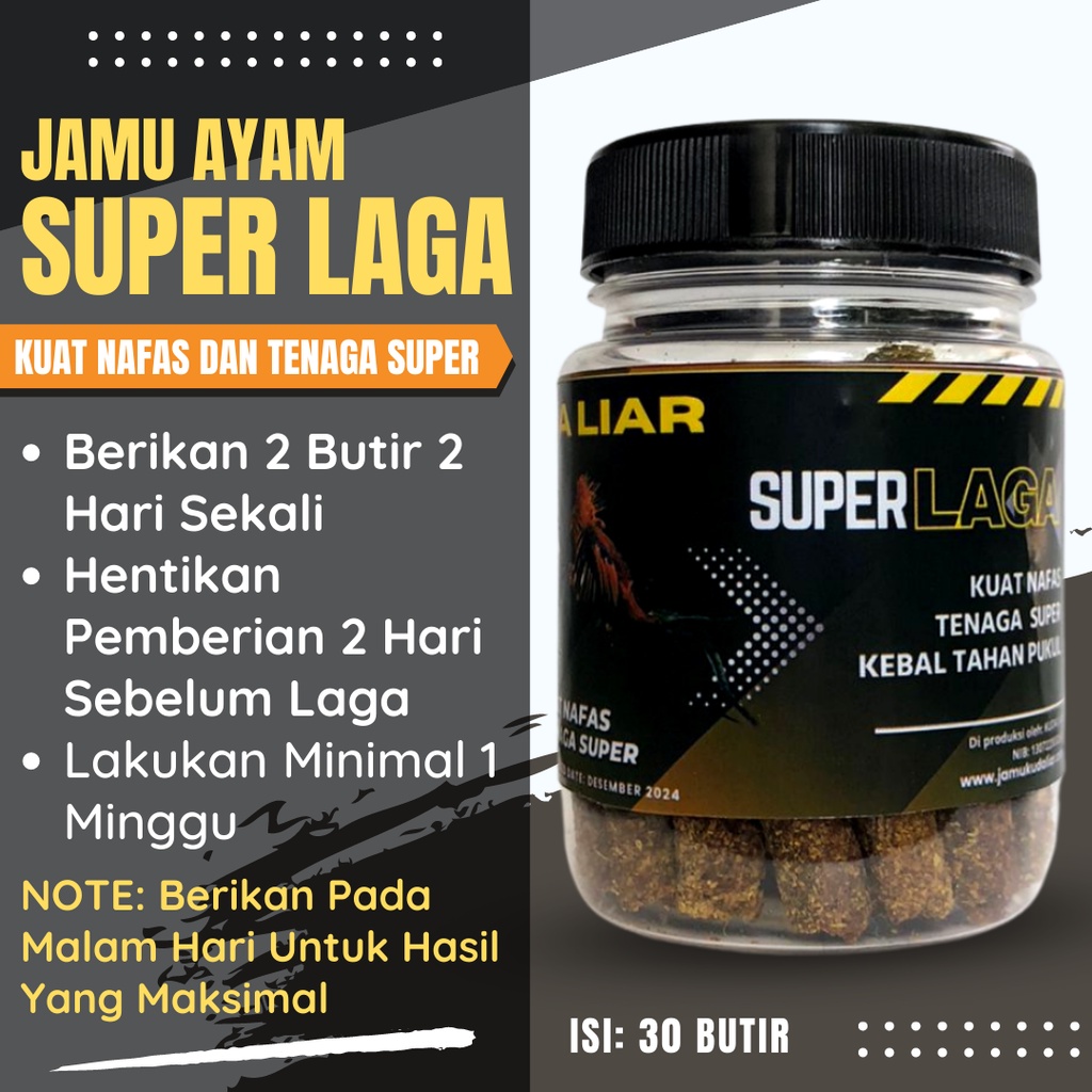 JAMU AYAM ADUAN KUAT NAFAS DAN TENAGA PLUS DOPING | JAMU AYAM KUDA LIAR SUPER LAGA