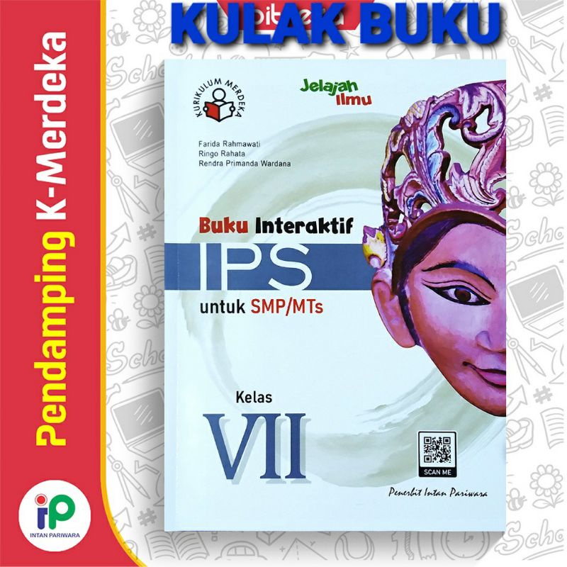 Buku pendamping IPS SMP/MTS Kelas VII,7 kurikulum merdeka Intan Pariwara