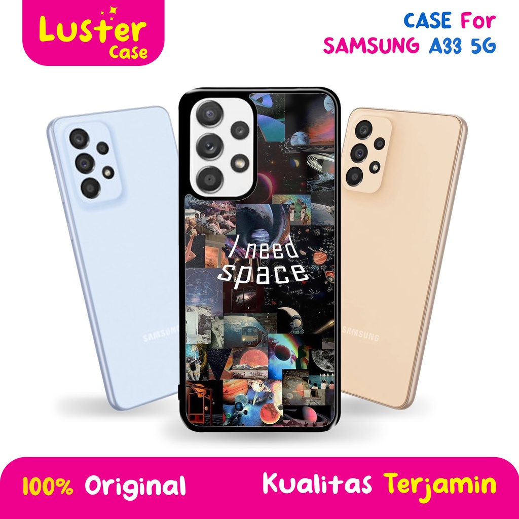 Case SAMSUNG A33 5G  - Casing SAMSUNG A33 5G [ NASA ] Silikon SAMSUNG A33 5G - Case Hp - Case Mewah 