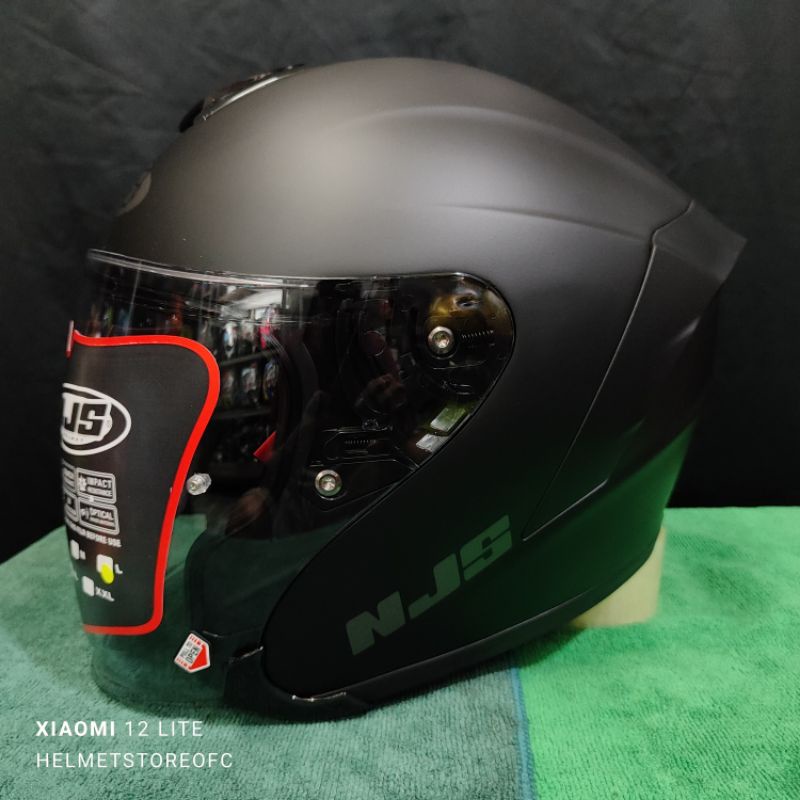 helm njs kairoz black doff