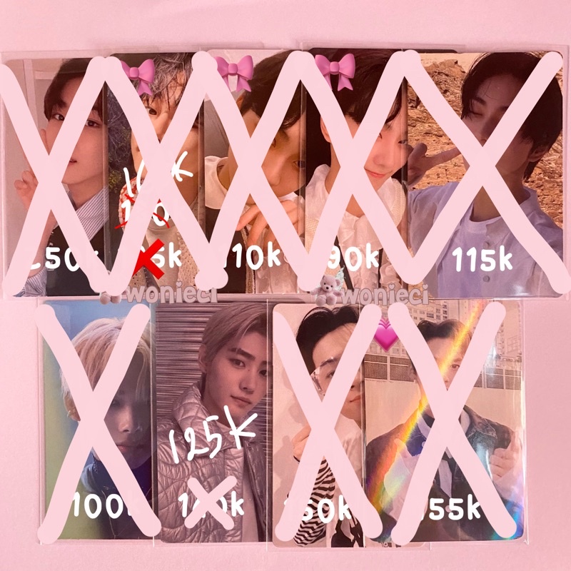 ( CLEARANCE SALE  ) pc jungwon jw riki ni-ki sunghoon jay seragam blue uniform soljack hakanai dusk 