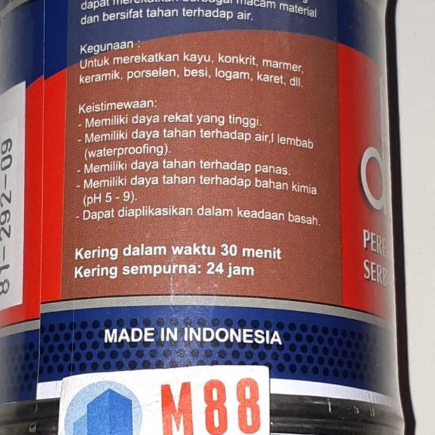 

Lem Epoxy DempX A + B = 200 gram Perekat Extreme DEMP-X DEMP X - Biru