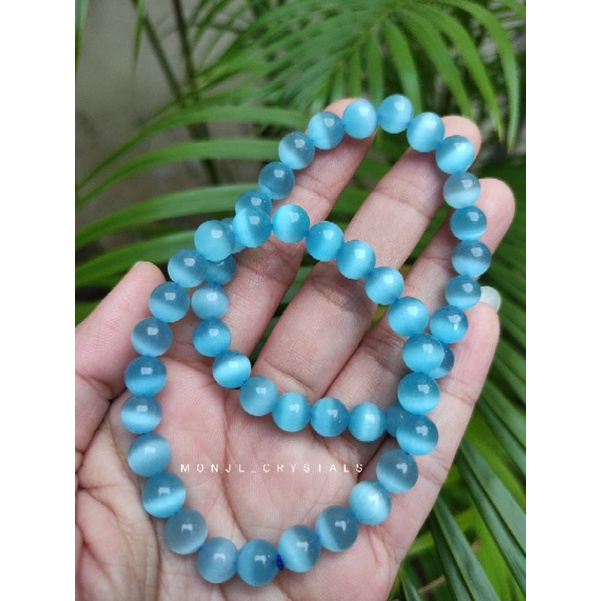 GELANG BLUE CATS EYE / BLUE CAT EYE BRACELET
