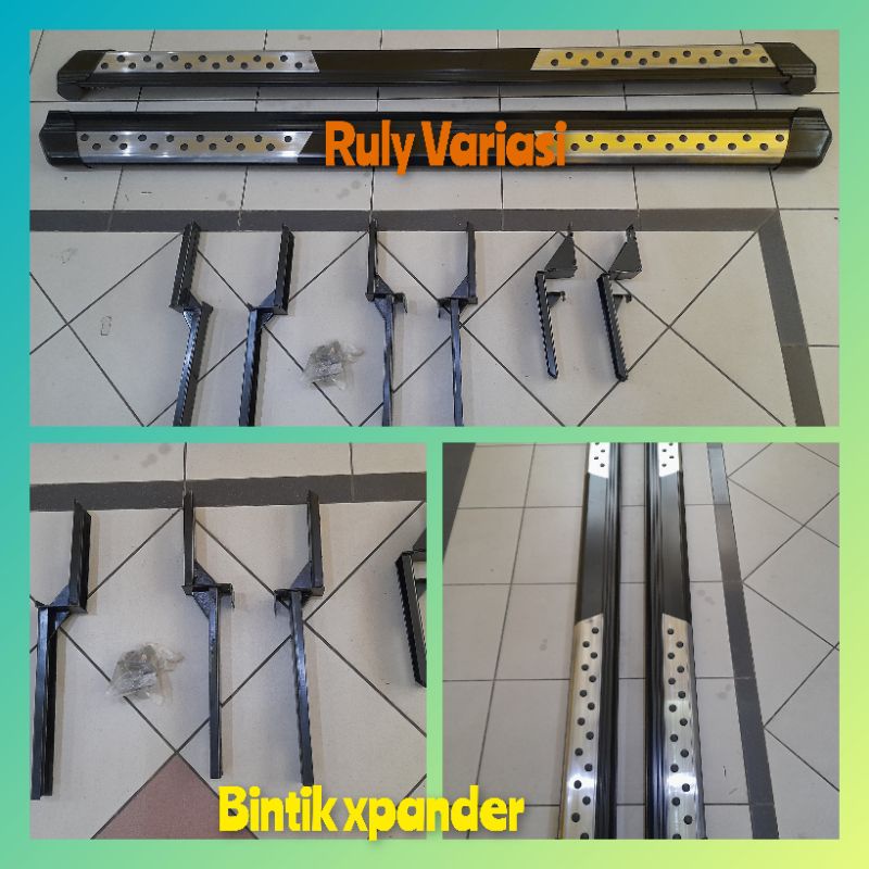 Foot Step Injakan Samping Mobil Footstep Model Bintik Mobil Xpander