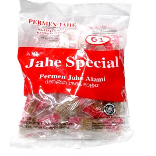 

€ Permen Jahe Special 61 berat 125Gr ➝