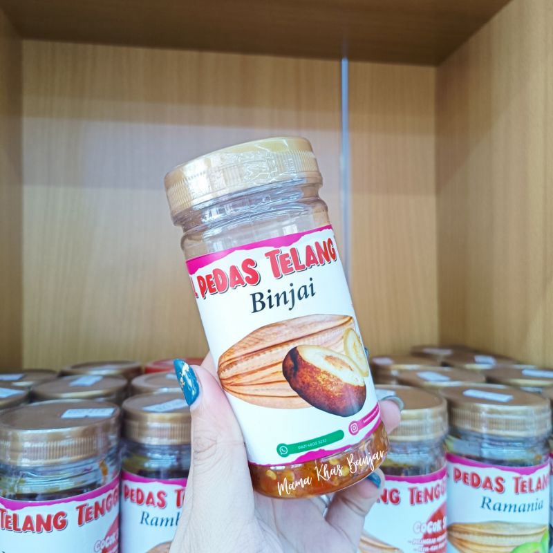 

Sambal pedas ikan Asin tenggiri rasa Binjai khas banjar